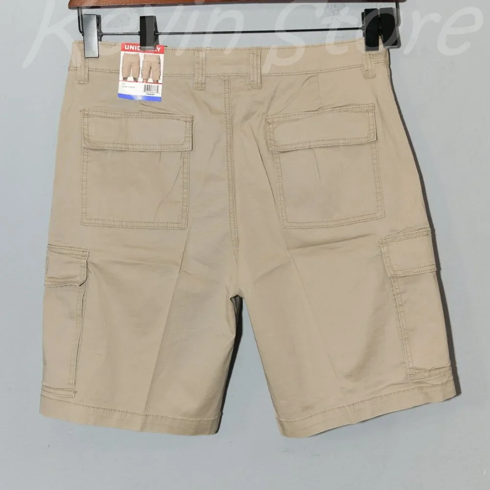 3 pairs‎ Blue, Tan , Gray Union Bay Men's Cargo Shorts.Price is for 3.